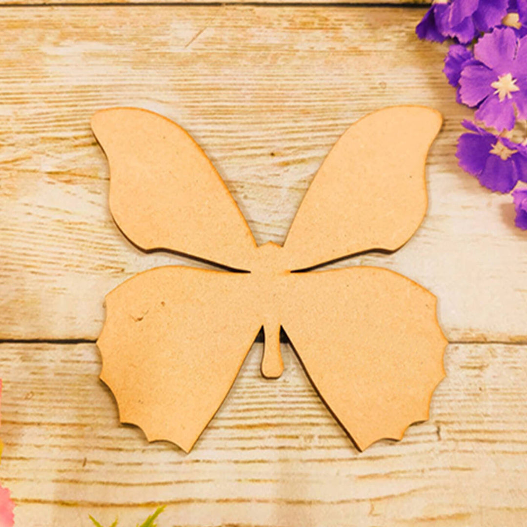 Ready to Paint MDF Fridge Magnet - Butterfly