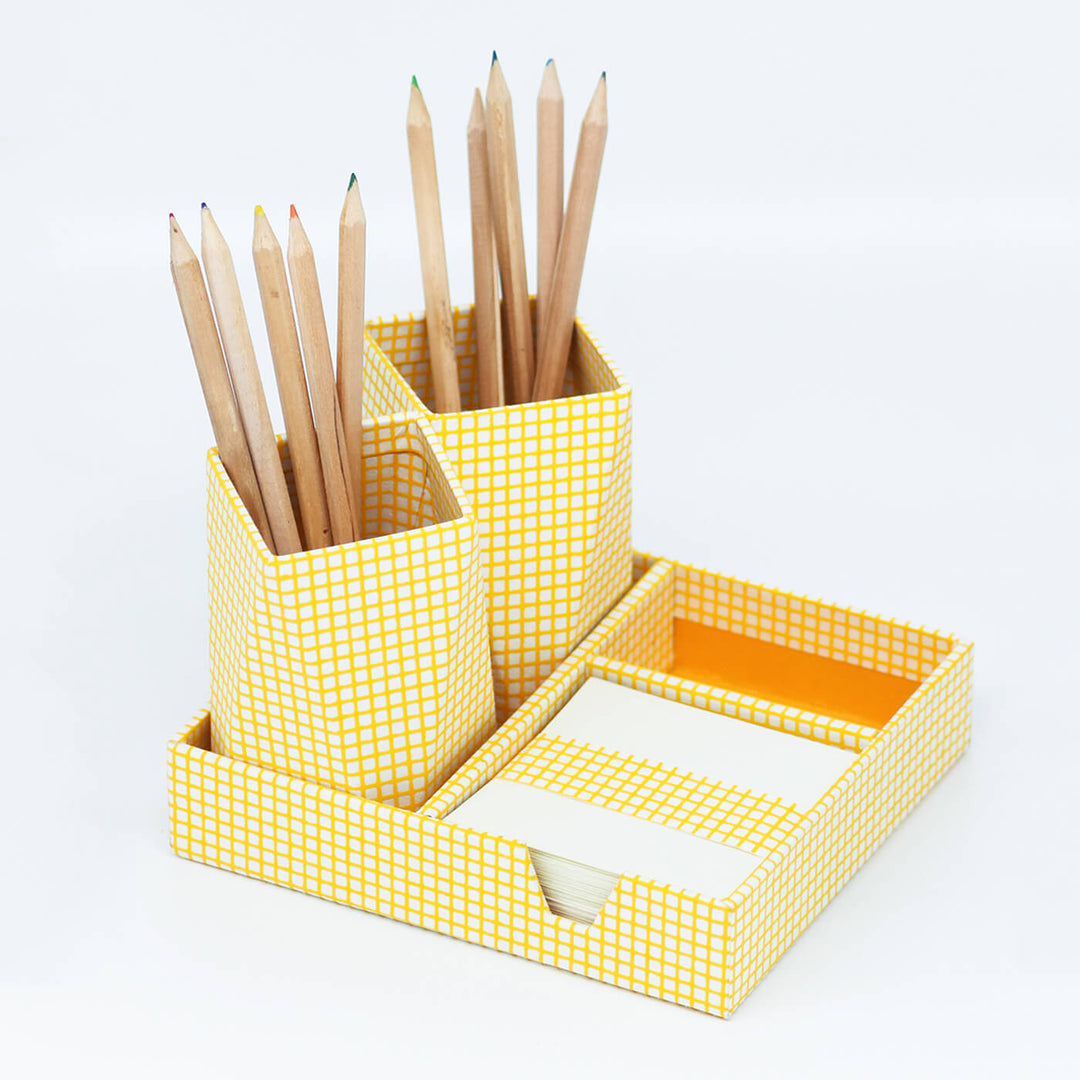 Handmade Paper Pen Stand and Organiser
