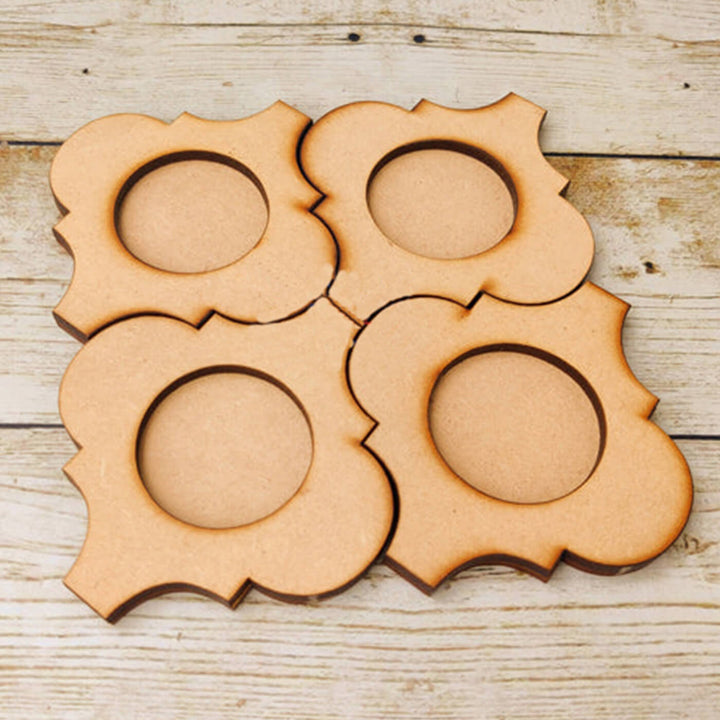 Saver Bundle - Ready to Paint MDF Damask Tealight Holder - TI145