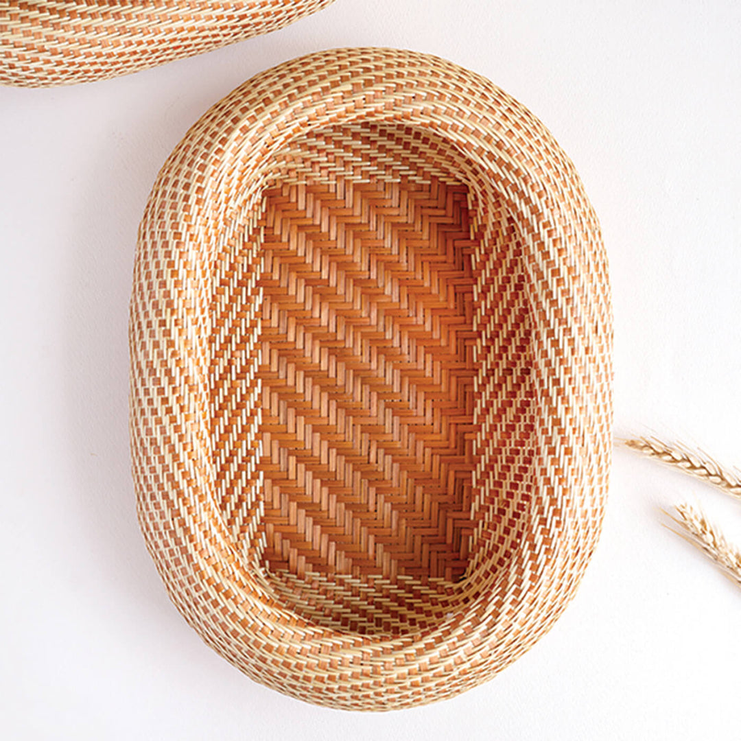 Oval Bamboo Bread Basket
