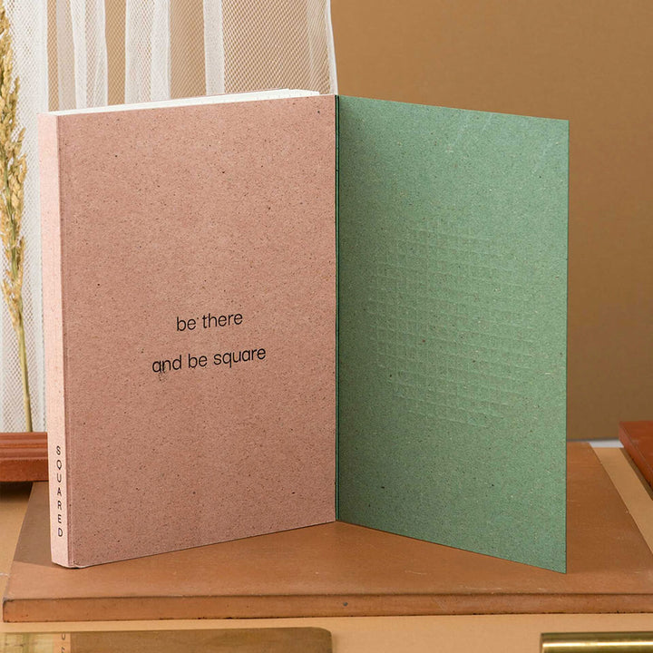 Squared Grid Tree Free Personalized Journal| 144 Pages, A5