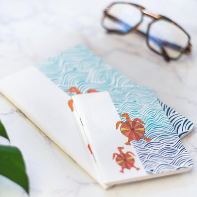 Folk Art Notebooks Set - Ocean Series