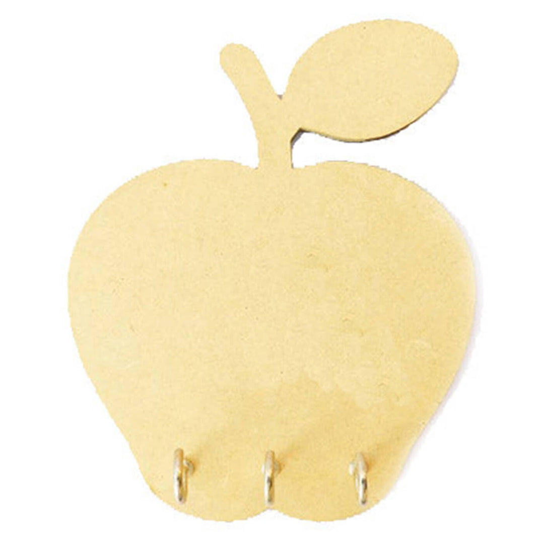 Ready to Paint MDF Key Holder - Apple