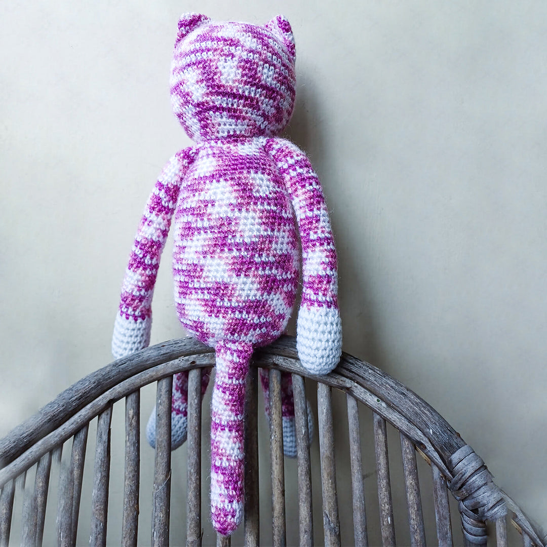 Large Cat Amigurumi Crochet Toy