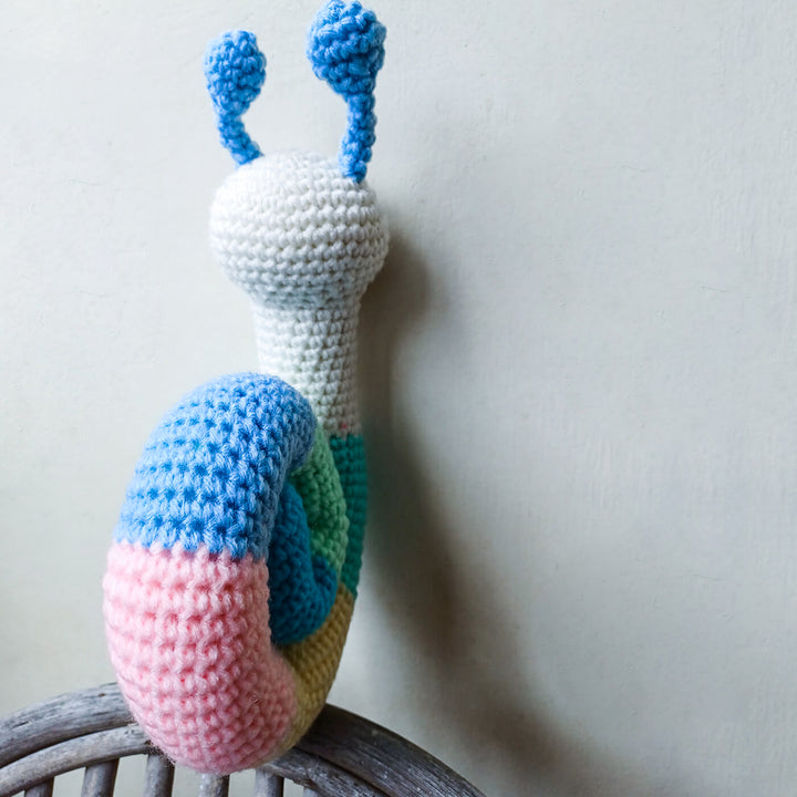 Spiral Snail Amigurumi Crochet Toy