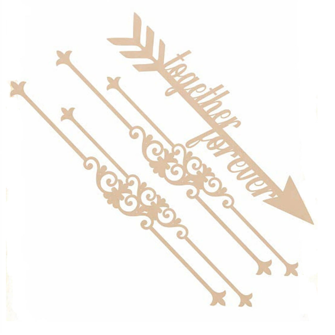 Ready to Decorate Wooden Cutouts - Together Forever