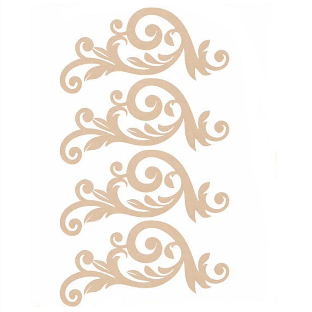 Ready to Decorate Wooden Cutouts - Ornated Borders