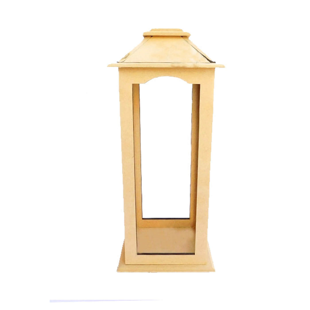 Ready to Paint MDF Lantern 12 inch - TI0122