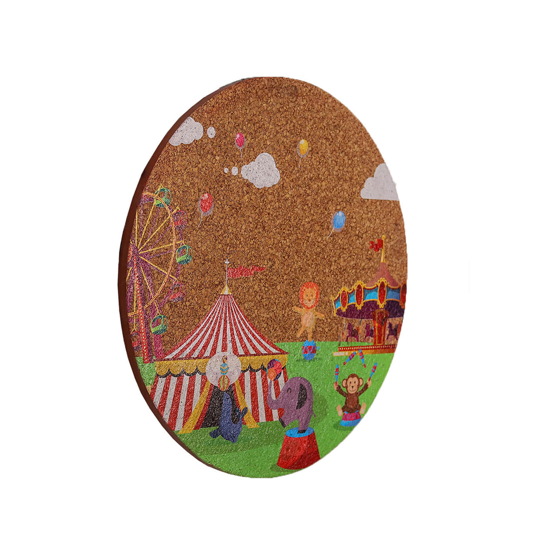 Magic Circus Cork Pinboard for Kids