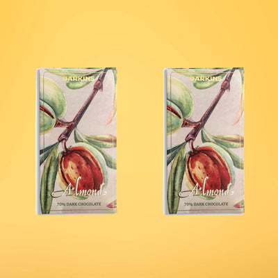 70% Dark | Vegan & Gluten Free Chocolate with Roasted Almonds