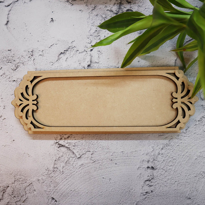 Ready to Paint MDF Victorian Platter - PLT012