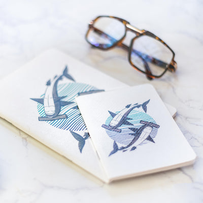 Folk Art Notebooks Set - Ocean Series