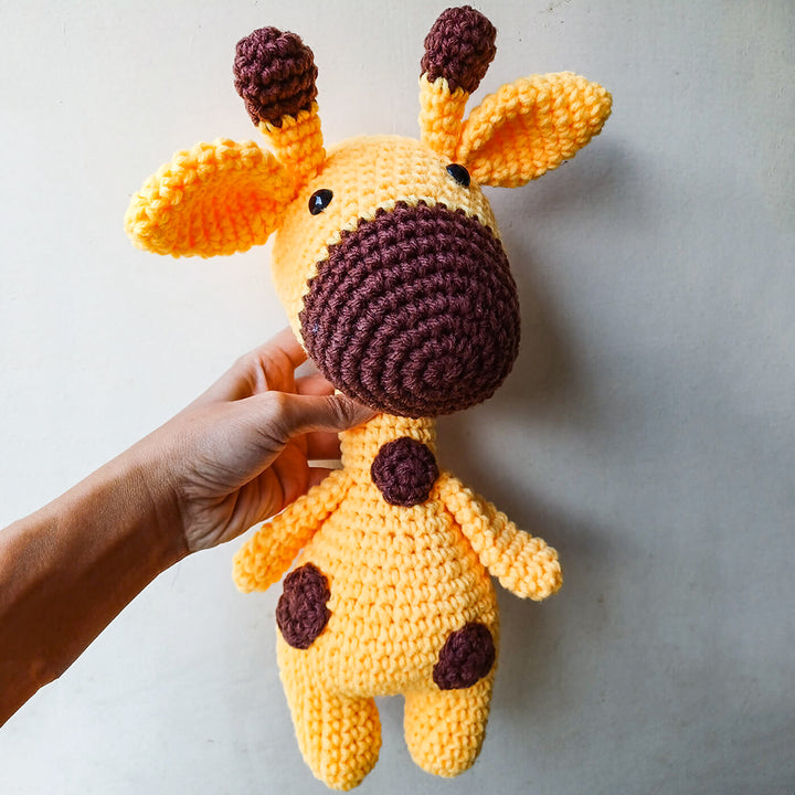 Giraffe Hedgehog Amigurumi Crochet Toy