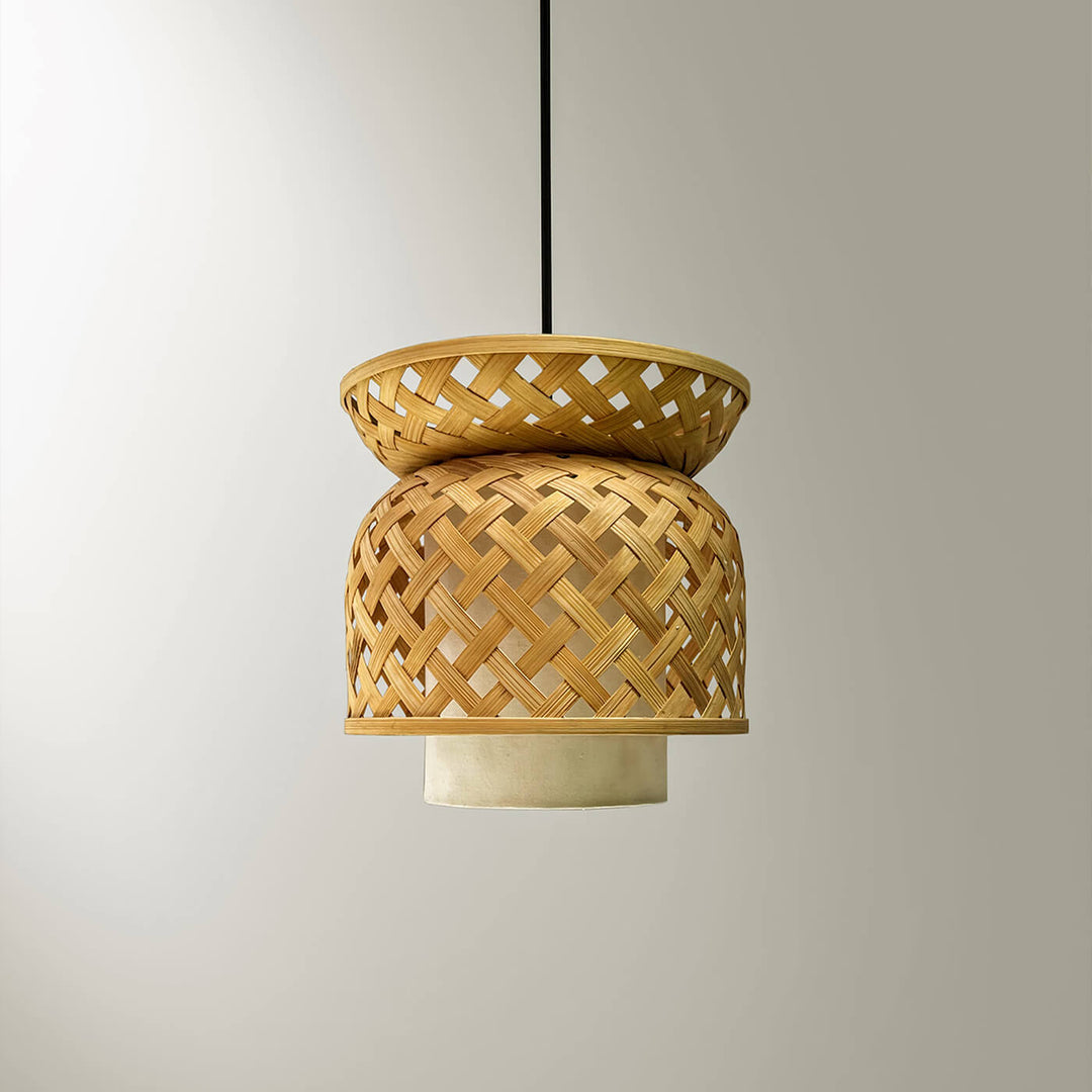 Bamboo Lotus Pendant Lamp