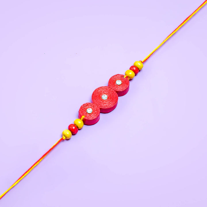 Paper Mache Rakhi Hamper