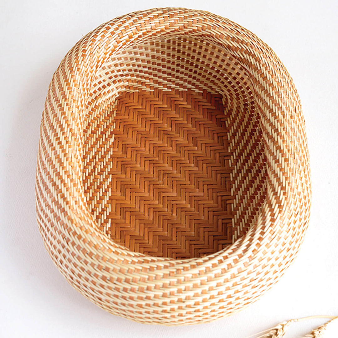 Oval Bamboo Bread Basket