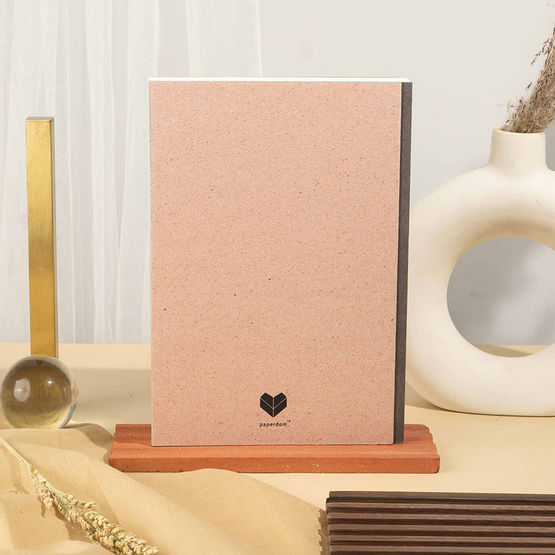 Tree-free Personalized Undated Dotted Journal| 216 Pages, B5