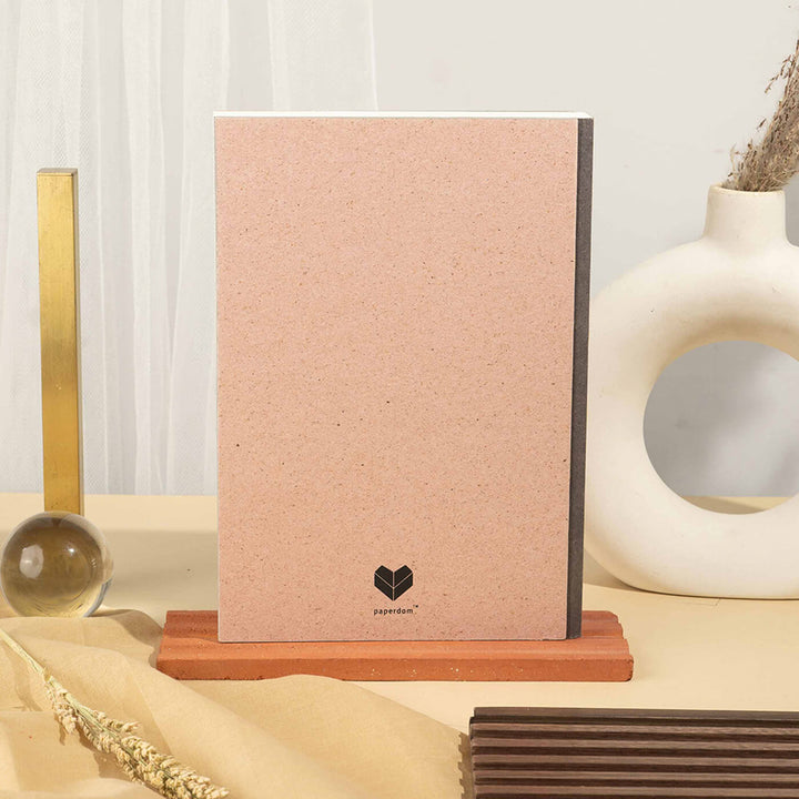 Tree-free Personalized Undated Dotted Journal| 216 Pages, B5