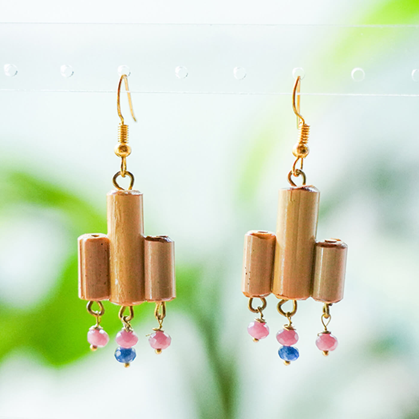 Diy bamboo earrings outlet