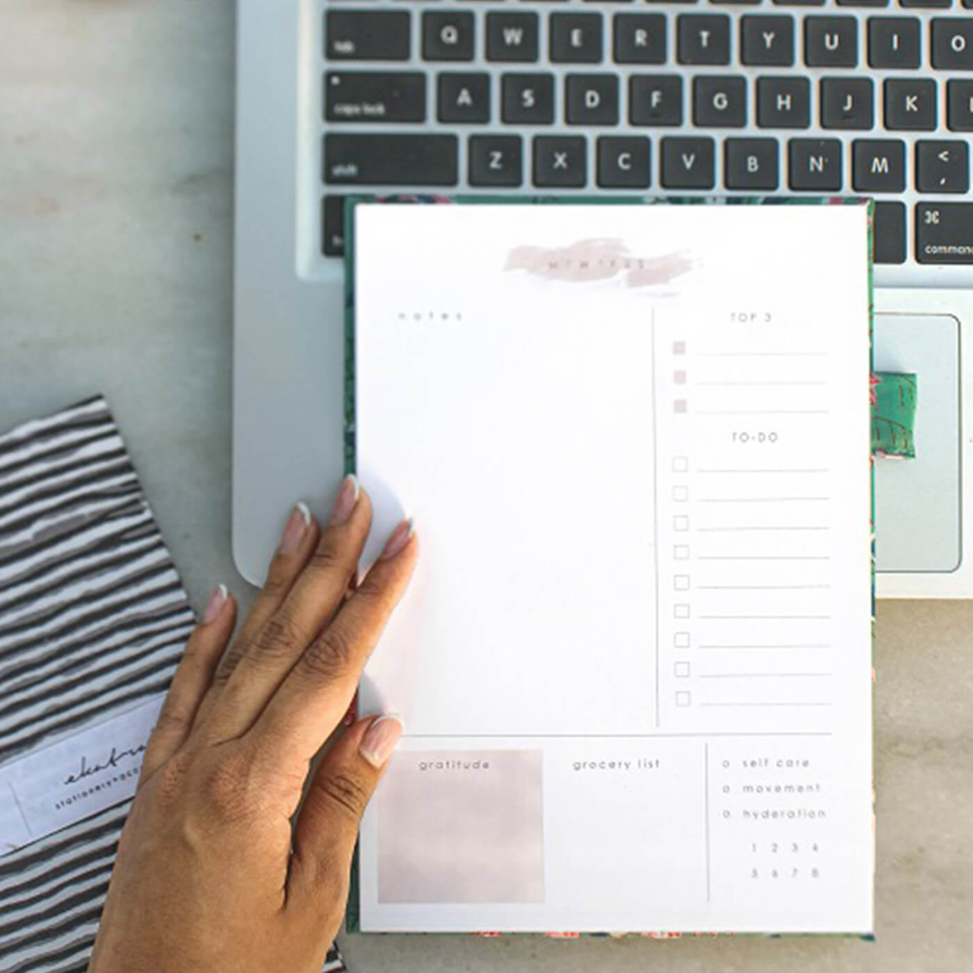 Buy Daily Planning Tearable Notepad Online On Zwende