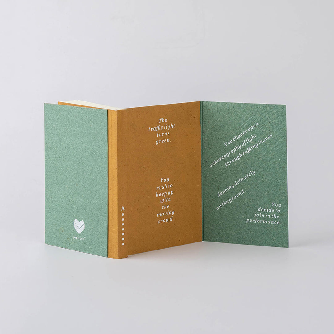 Sustainable Personalized Blank Notebook | 96 Pages, A7