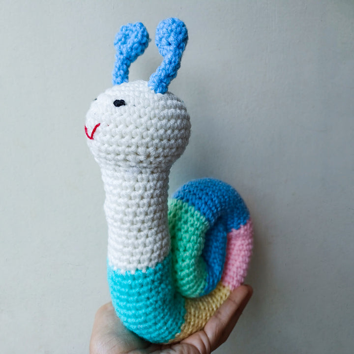 Spiral Snail Amigurumi Crochet Toy