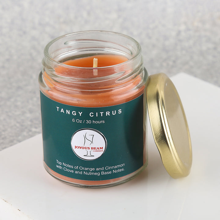 Tangy Citrus Scented Candle