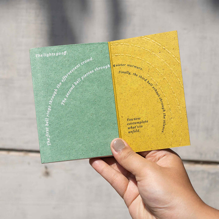 Sustainable Personalized Blank Notebook | 96 Pages, B7