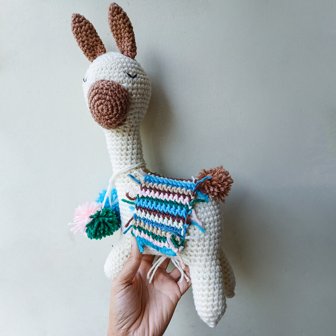 Llama Amigurumi Crochet Toy
