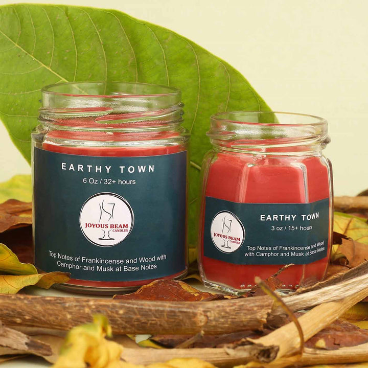 Earthy Town Scented Candle