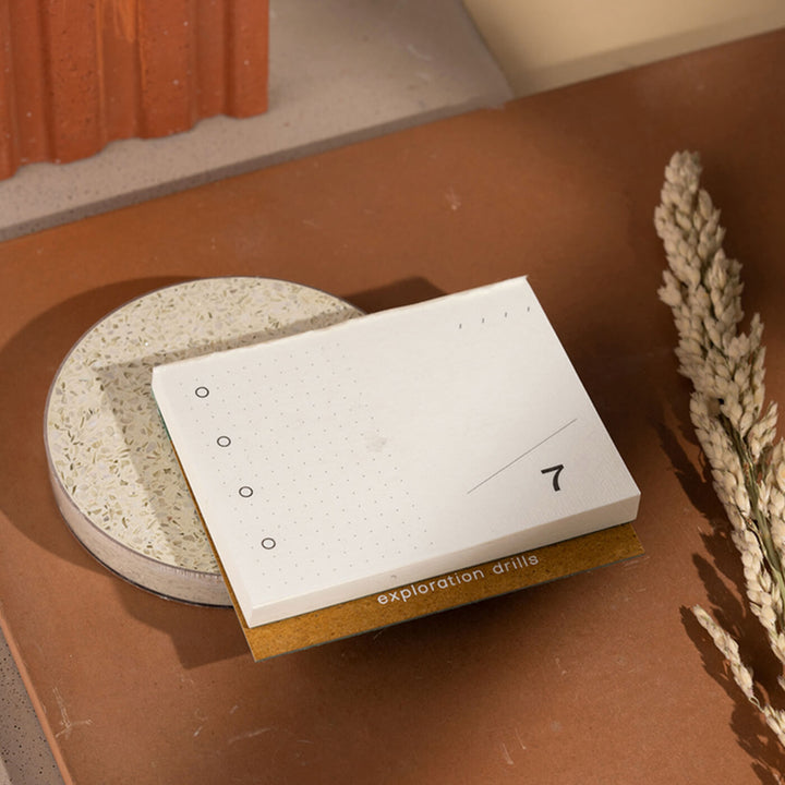 Eco-friendly Personalized Habit Tracker Notepad - 7 days | 40 Pages