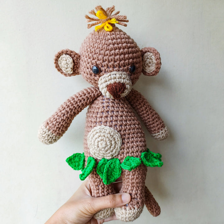 Monkey Amigurumi Crochet Toy