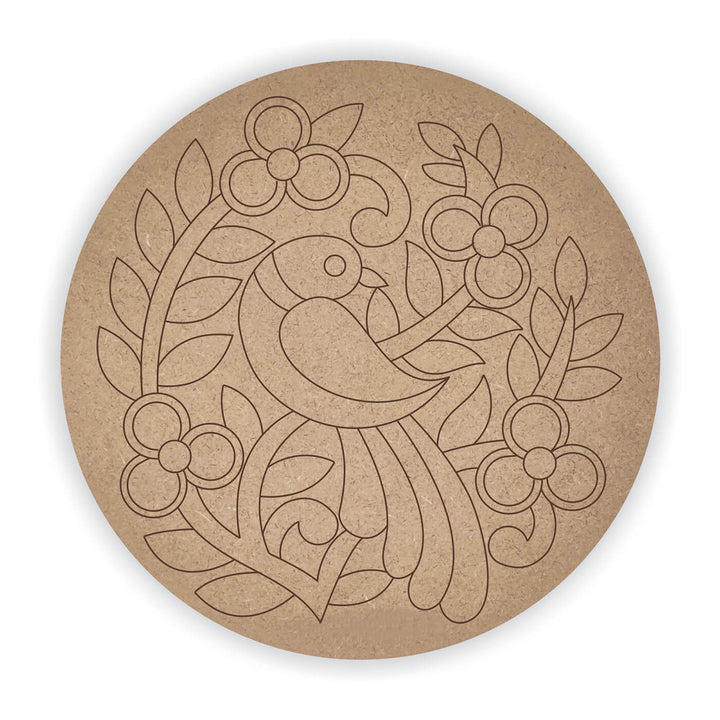 Trial Pack - Birds and Animals Premarked MDF Bases - Set of 7