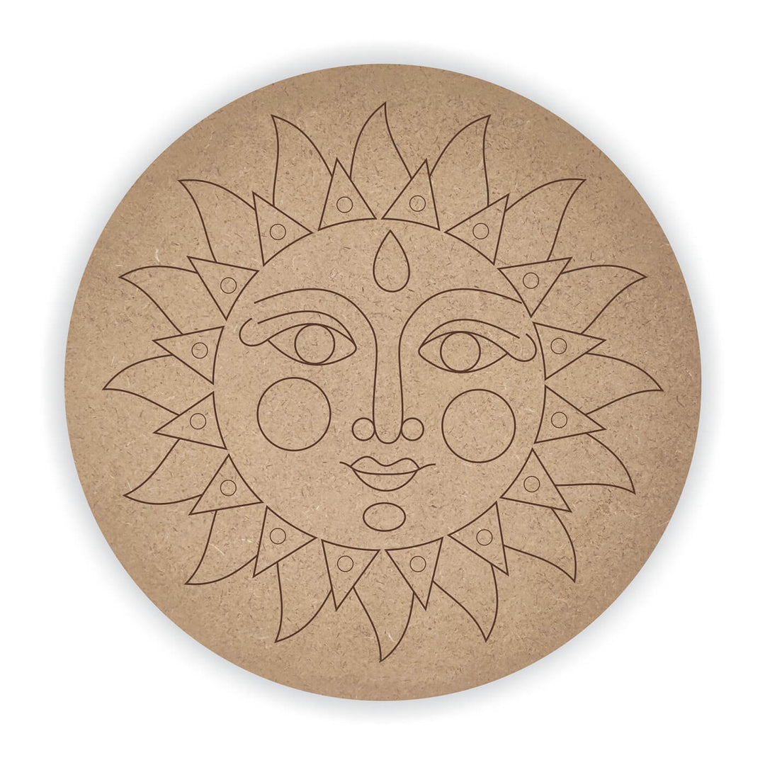 Divine Pre Marked MDF Base - Surya - 8 Inches