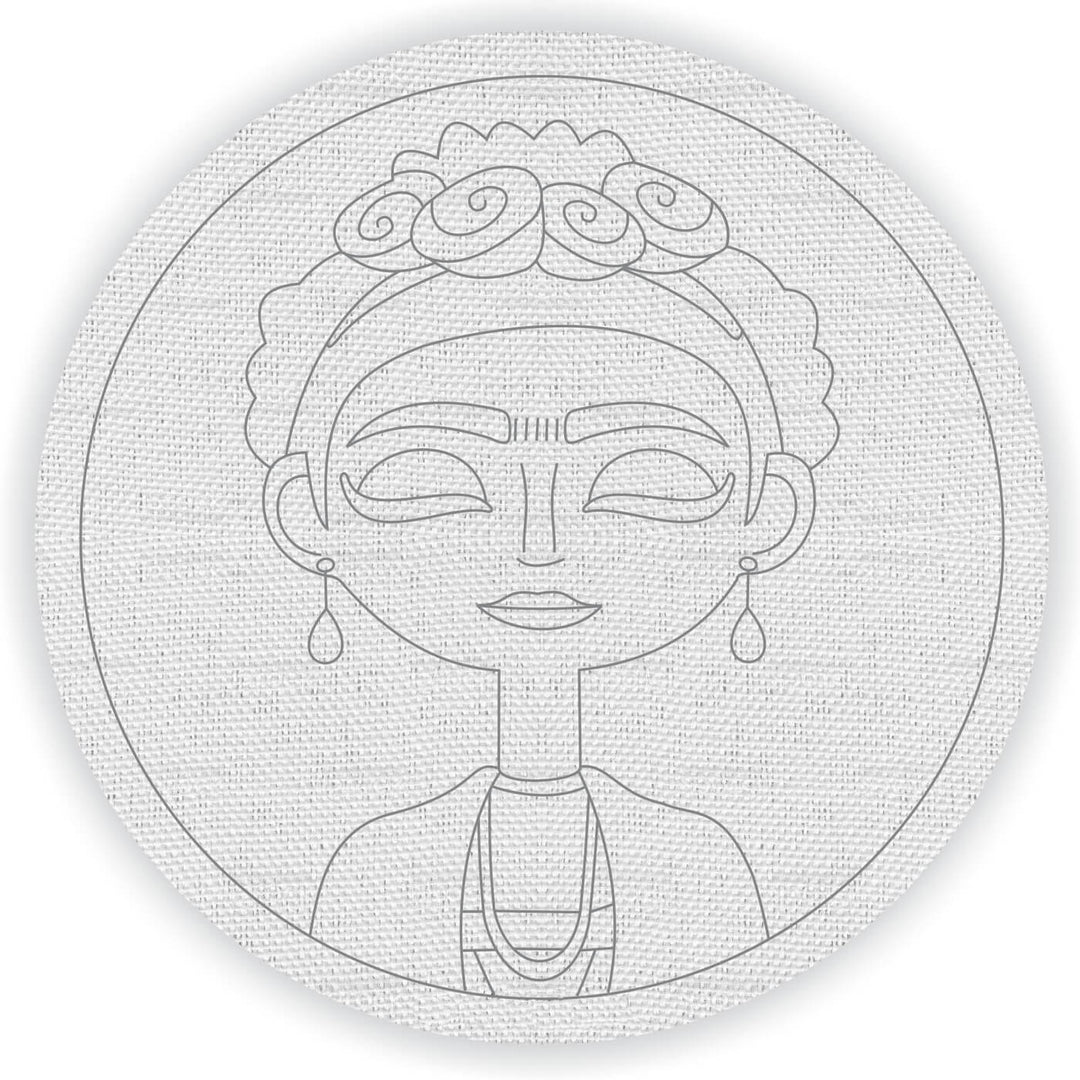 Trial Pack - Spiritual Premarked Canvas Bases - Set of 6