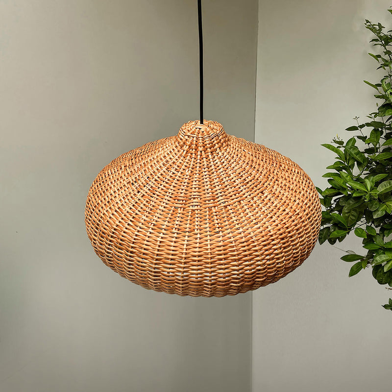 Willow Wicker Akasa Lamp - Natural