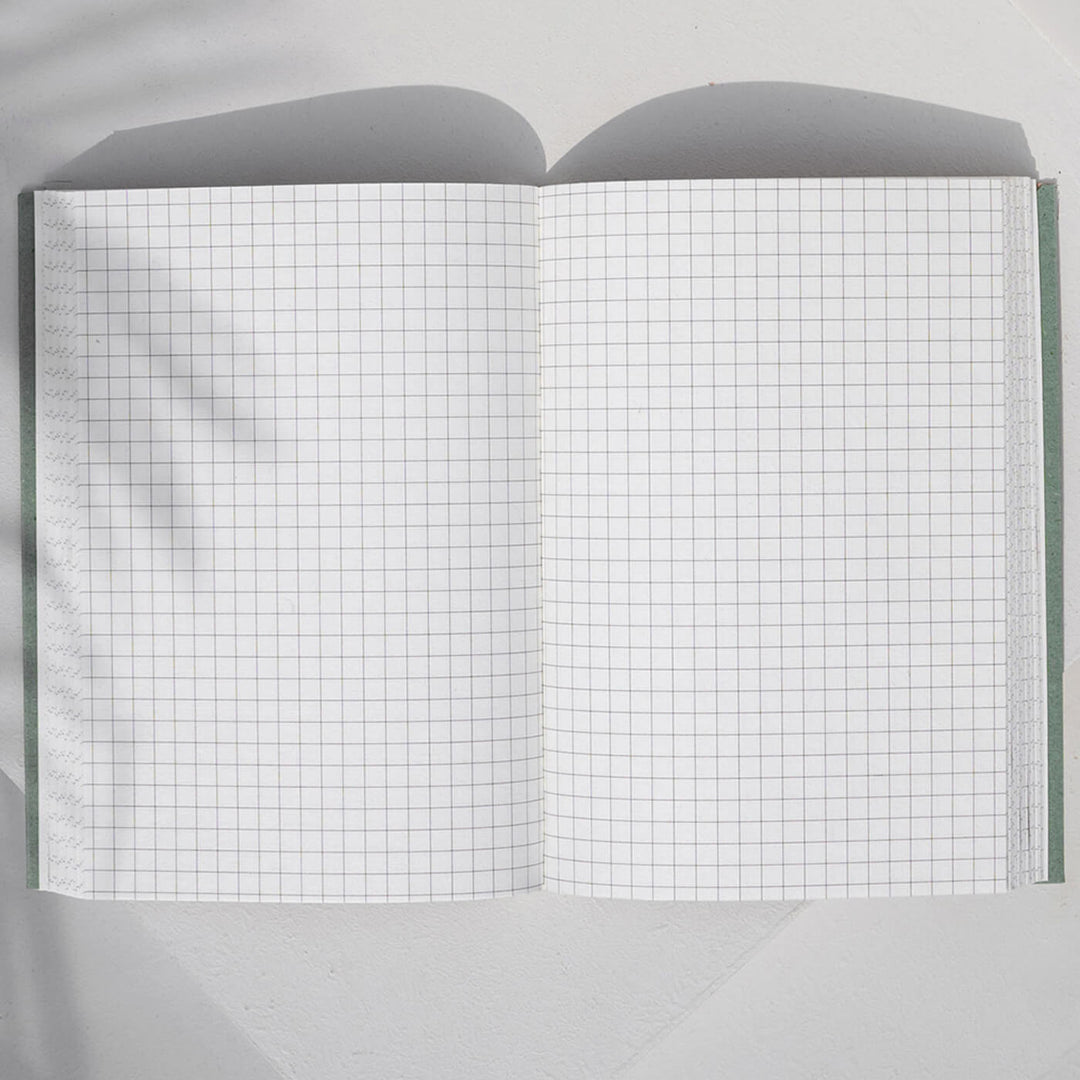 Squared Grid Tree Free Personalized Journal| 144 Pages, A5