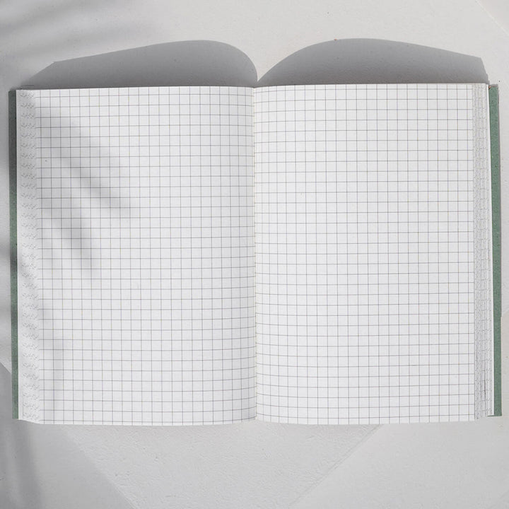 Squared Grid Tree Free Personalized Journal| 144 Pages, A5