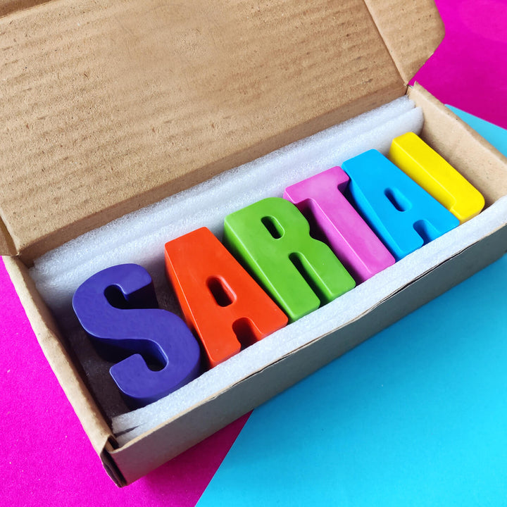 Personalized Solid Wax Crayons for Kids