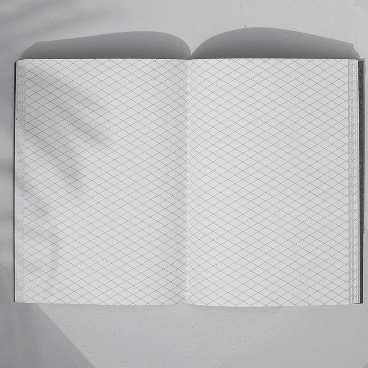 Personalized Isometric Grid Eco-friendly Notebook| 96 Pages, A5