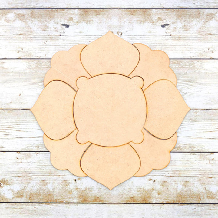 Saver Bundle - Ready to Paint MDF Crown Rangoli Base - TI166