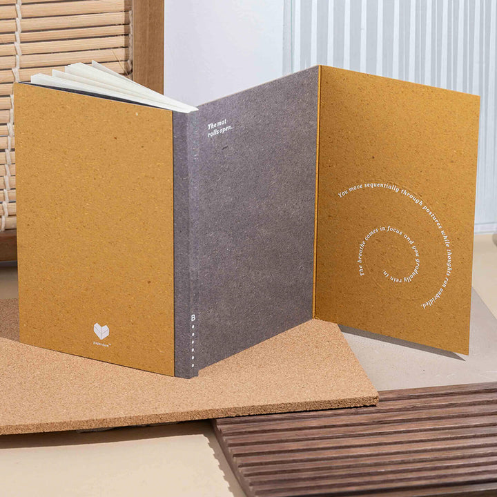 Sustainable Personalized Blank Notebook | 96 Pages, B6