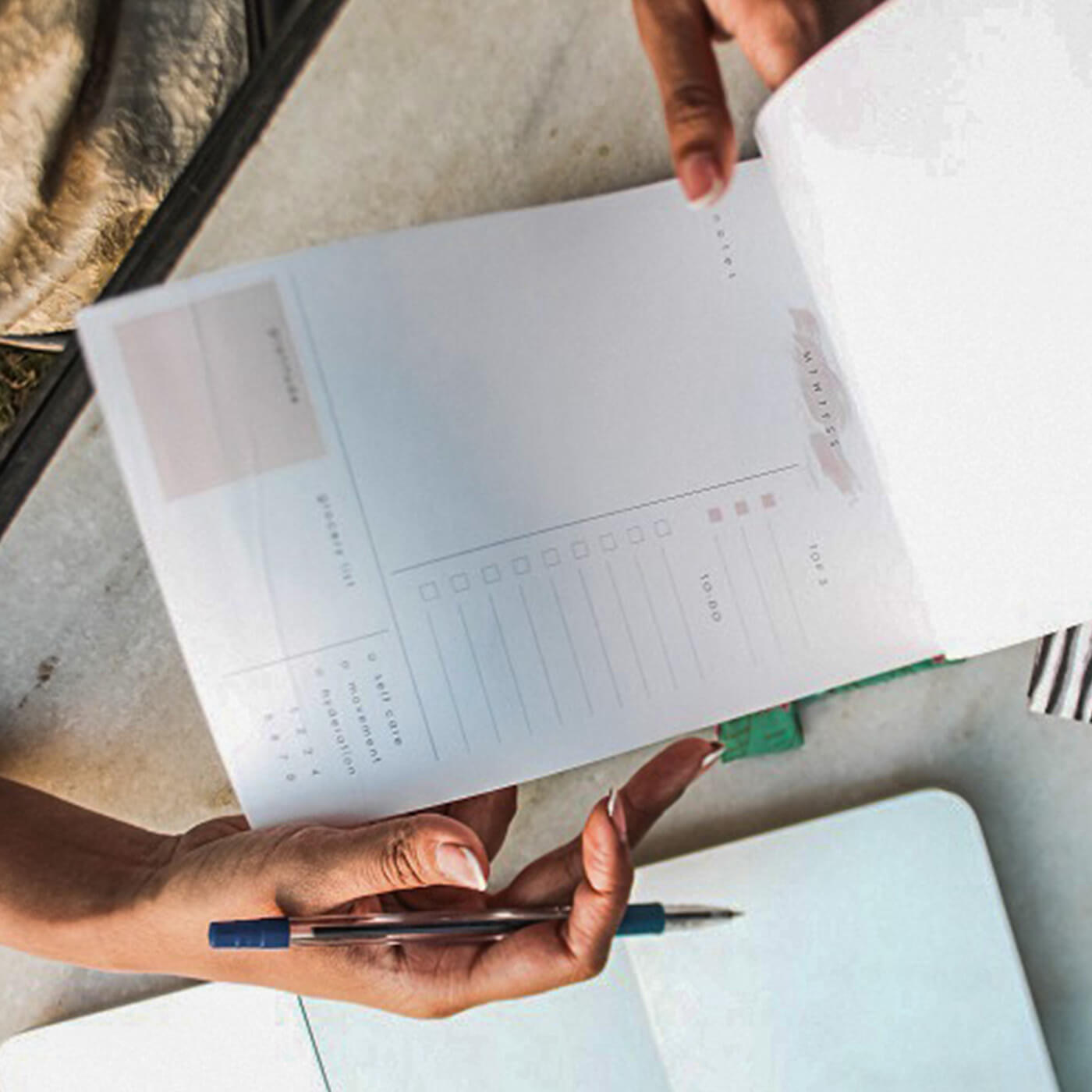 Buy Daily Planning Tearable Notepad Online On Zwende