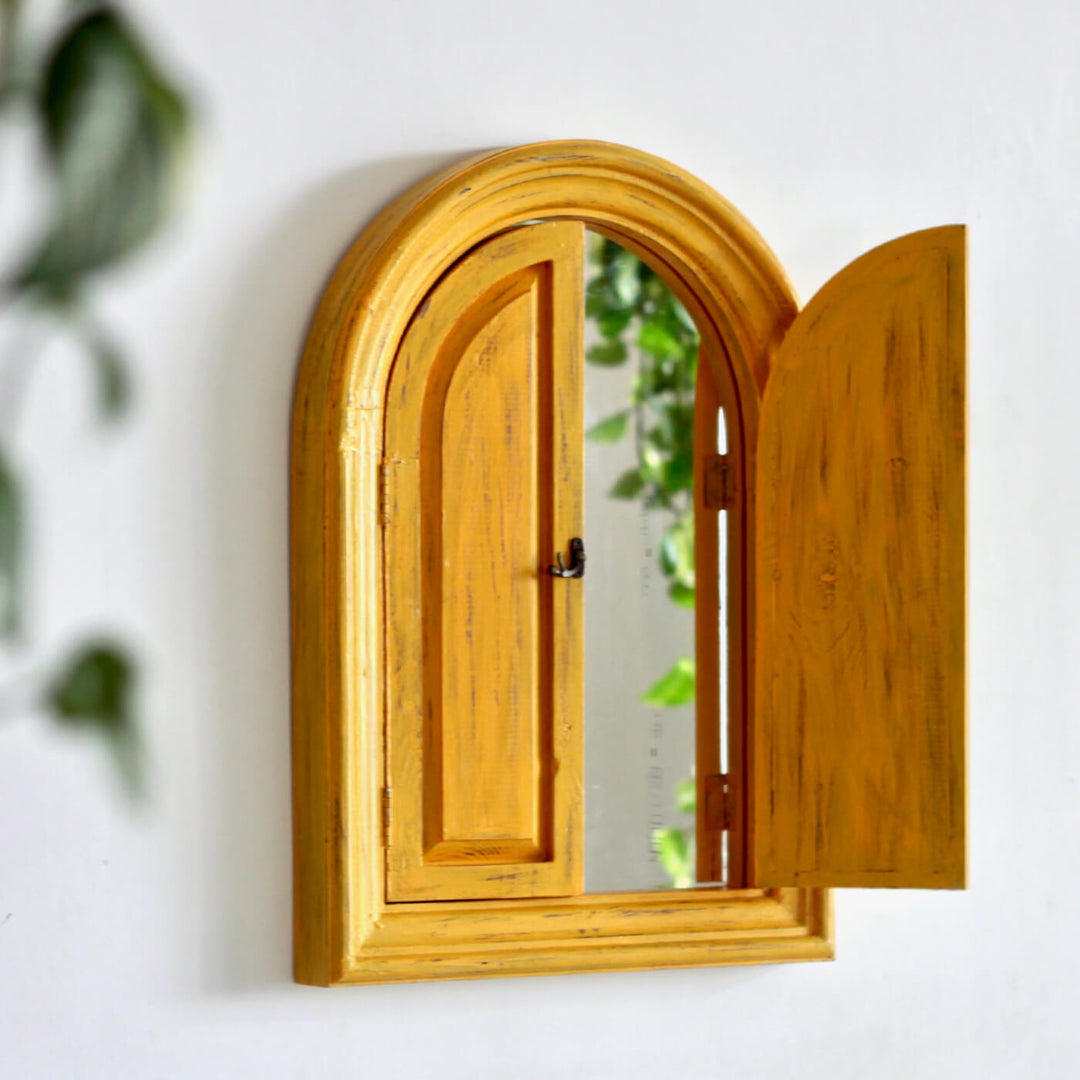 Classic Arched Window Mirror