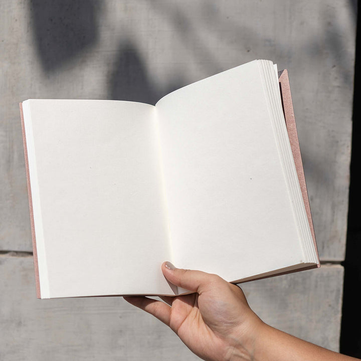 Sustainable Personalized Blank Notebook | 144 Pages, A5