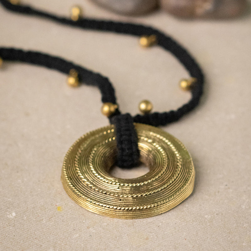 Contemporary Handmade Tribal Dokra Long Necklace