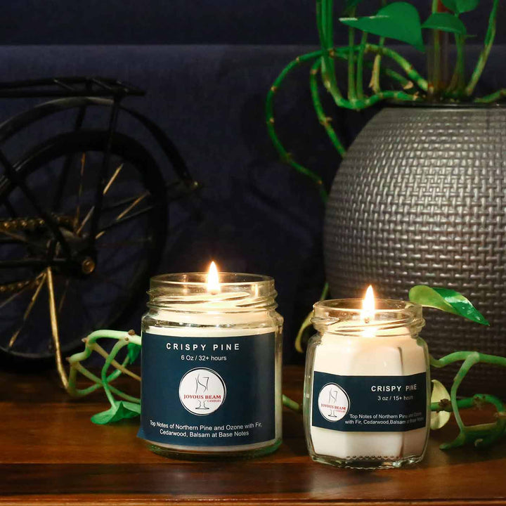 Crispy Pine Scented Candle - Zwende