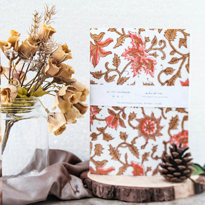Eco-friendly Handcrafted Pink Floral Loaded Hamper