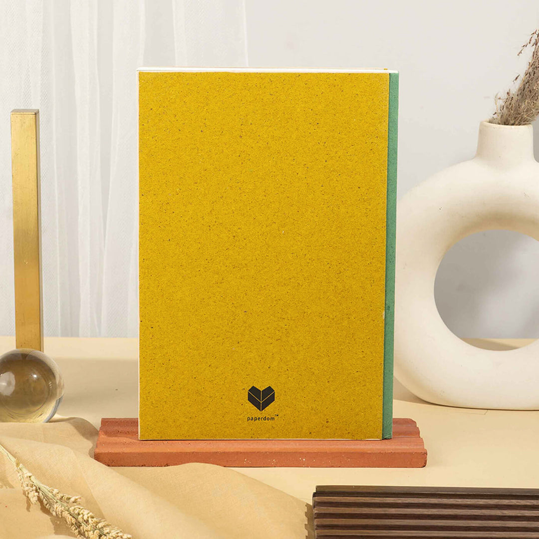 Undated Recycled Personalized Daily Planner | 216 Pages, B5