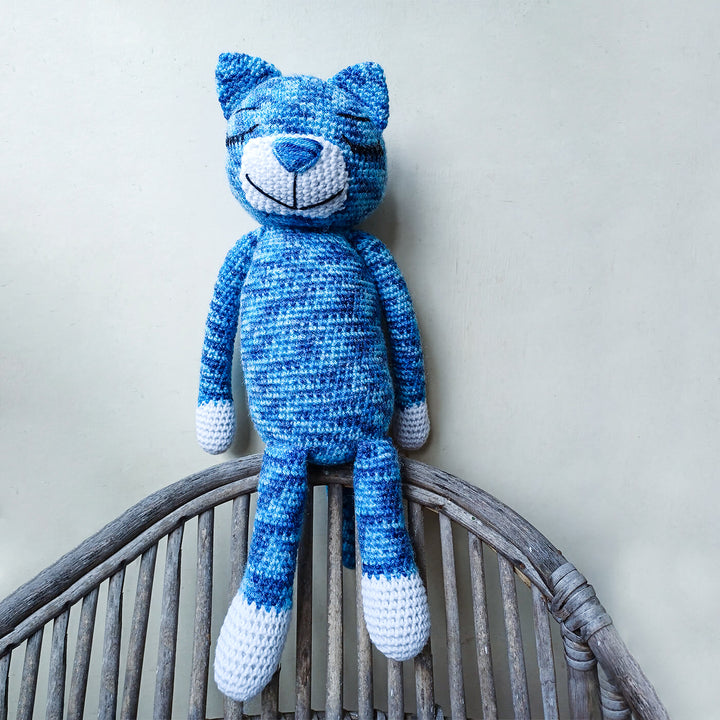 Large Cat Amigurumi Crochet Toy